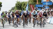 3xWorld Road Champion Oscar Freire -Katusha-wins St 4 Sprint to Tanunda Image
